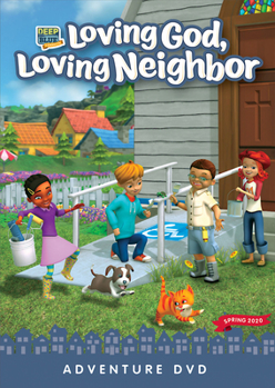 DVD Deep Blue Connects Adventure DVD Spring 2020: Loving God, Loving Neighbor Ages 3-10 Book