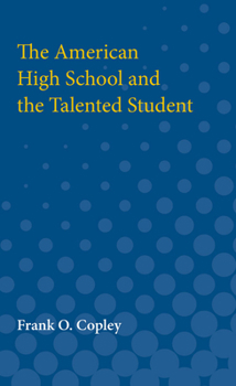 Paperback American High School and the Talented Student Book