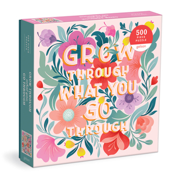 Misc. Grow Through What You Go Through 500 Piece Puzzle Book