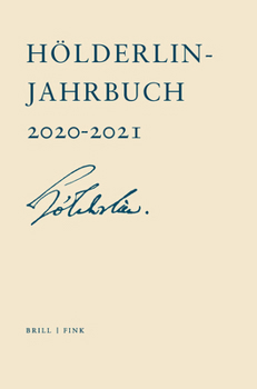 Paperback Holderlin-Jahrbuch: Zweiundvierzigster Band 2020-2021 [German] Book