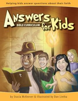 Paperback Answers Bible Curriculum for Kids [With CD (Audio) and DVD ROM] Book