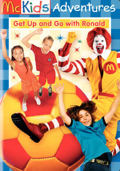 DVD McKids Adventures: Get Up and Go With Ronald Book
