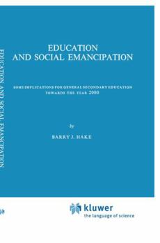Paperback Education and Social Emancipation Book