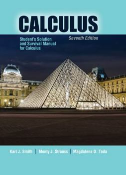 Paperback Student's Solution and Survival Manual for Calculus Book