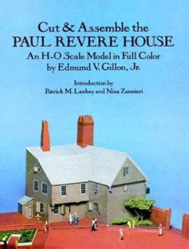 Paperback Cut & Assemble Paul Revere House Book