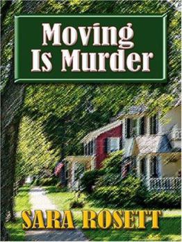 Hardcover Moving Is Murder (Thorndike Press Large Print) [Large Print] Book