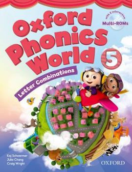 Paperback Oxford Phonics World: Level 5 Student Book with MultiROM: Letter Combinations Book