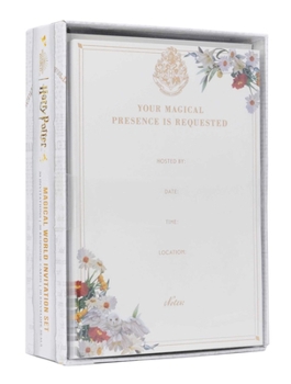 Paperback Harry Potter: Magical World Invitation Set (Set of 30) [With Sticker(s) and Envelope] Book