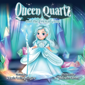 Paperback Queen Quartz and The Crystal Crew [Large Print] Book