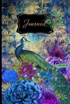 Paperback Journal: 6x9 120 Page Lined Journal Peacock (Peacock Journals Volume 2) Book