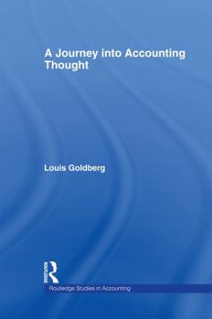 Paperback A Journey into Accounting Thought Book