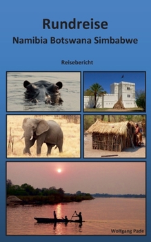 Paperback Rundreise Namibia Botswana Simbabwe [German] Book