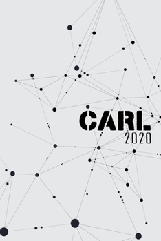 Terminkalender 2020: Für Carl personalisierter Taschenkalender und Tagesplaner ca DIN A5 | 376 Seiten | 1 Seite pro Tag | Tagebuch | Wochenplaner (German Edition)