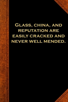 2020 Weekly Planner Ben Franklin Quote Reputation Vintage Style 134 Pages: 2020 Planners Calendars Organizers Datebooks Appointment Books Agendas