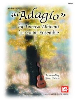 Paperback Adagio for Guitar Ensemble Book