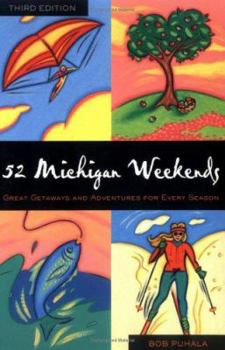 Paperback 52 Michigan Weekends Book