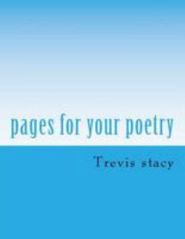 Paperback pages for your poetry: A look at life Book