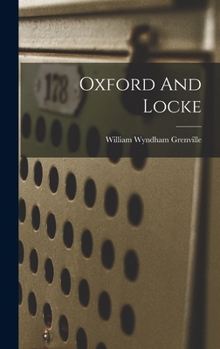 Hardcover Oxford And Locke Book