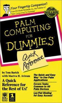 Spiral-bound Palm Computing for Dummies Book