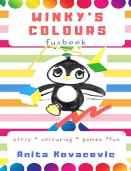 Paperback Winky's Colours Funbook Book