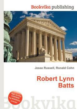 Paperback Robert Lynn Batts Book