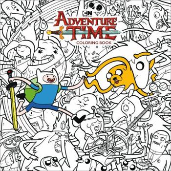 Paperback Adventure Time Adult Coloring Book Volume 1 Book