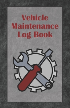 Paperback Vehicle Maintenance Log Book