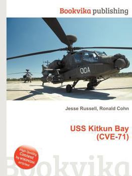 Paperback USS Kitkun Bay (Cve-71) Book