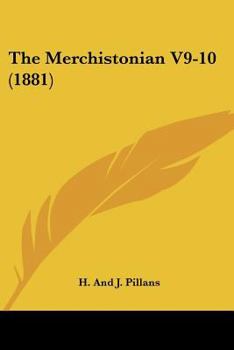 Paperback The Merchistonian V9-10 (1881) Book