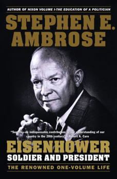 Paperback Eisenhower: Soldier and President Book