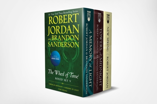 Mass Market Paperback Wheel of Time Premium Boxed Set V: Book 13: Towers of Midnight, Book 14: A Memory of Light, Prequel: New Spring Book