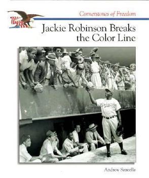 Hardcover J Robinson Breaks Color Line Book