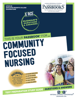 Paperback Community Focused Nursing (Rce-80): Passbooks Study Guide Volume 80 Book