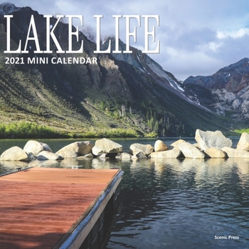 Paperback Lake Life: 2021 Mini Wall Calendar Book