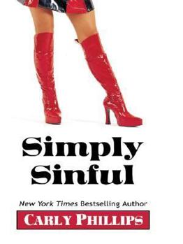 Hardcover Simply Sinful [Large Print] Book