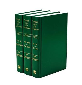 Hardcover Theological Lexicon of the Old Testament (English, Hebrew, Aramaic and German Edition) (3 Volume Set) Book