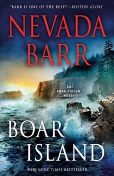 Paperback Boar Island: An Anna Pigeon Novel Book