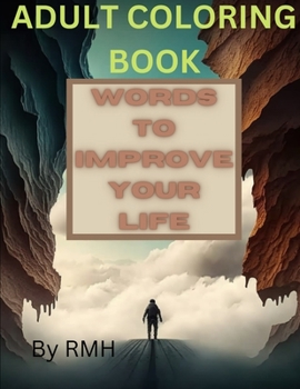 Paperback Words to improve your life-coloring book