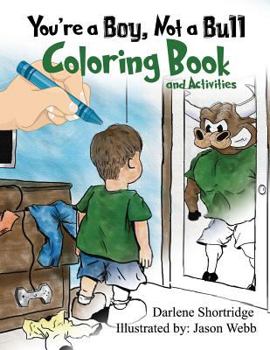 Paperback You're a Boy, Not a Bull Coloring Book