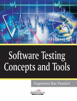 Paperback Software Testing Concepts And Tools Book