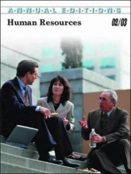 Hardcover Annual Editions Human Resources 2002-2003 Book