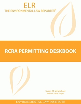 Paperback RCRA Permitting Deskbook (Environmental Law Institute) Book
