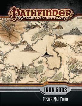 Paperback Pathfinder Campaign Setting: Iron Gods Poster Map Folio Book