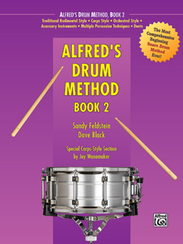 Paperback Alfred's Drum Method, Bk 2 Book