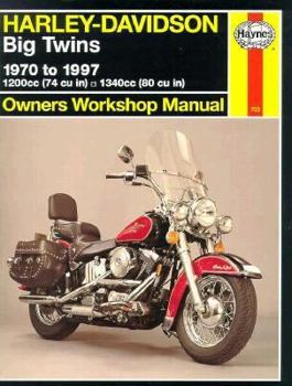 Paperback Harley-Davidson Big Twins Owners Workshop Manual Book