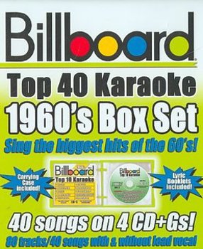 Music - CD Billboard Top-40 Karaoke - 1960's Box Set (40+40-s Book