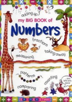 Hardcover My Big Book of Numbers (Early Learning) Book