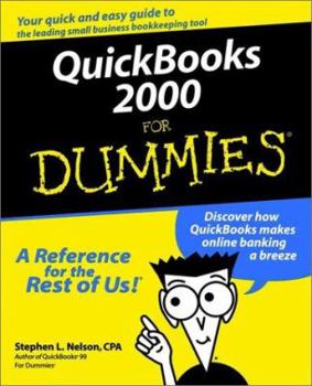Paperback QuickBooks 2000 for Dummies Book