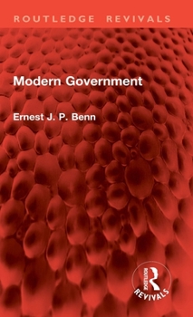 Hardcover Modern Government Book
