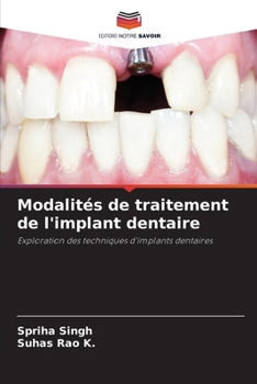 Paperback Modalités de traitement de l'implant dentaire [French] Book